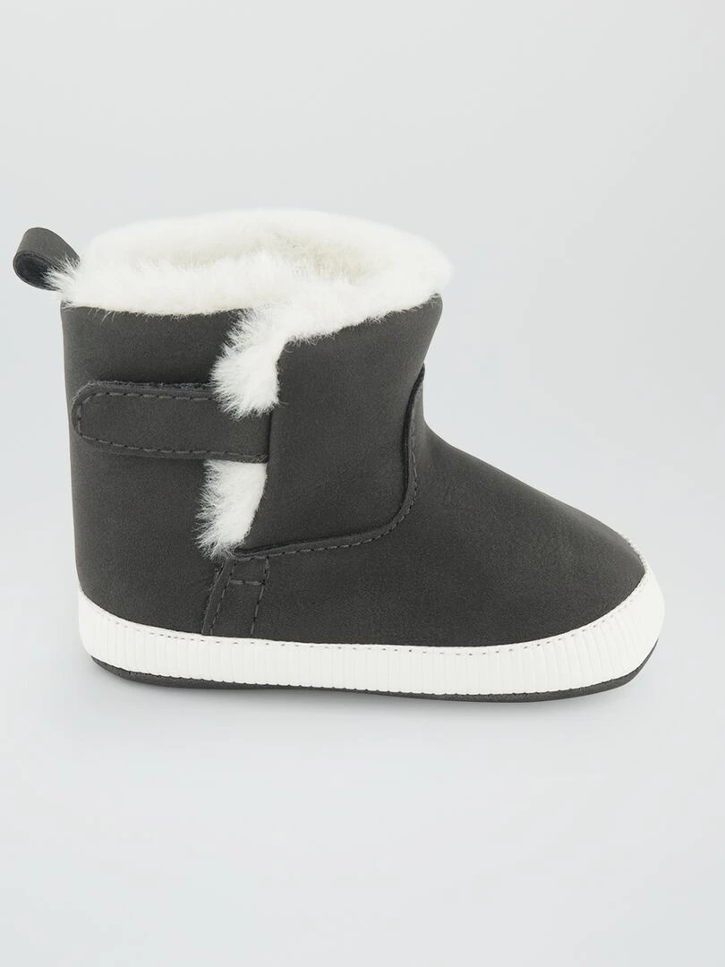 Bottines fourrées Noir