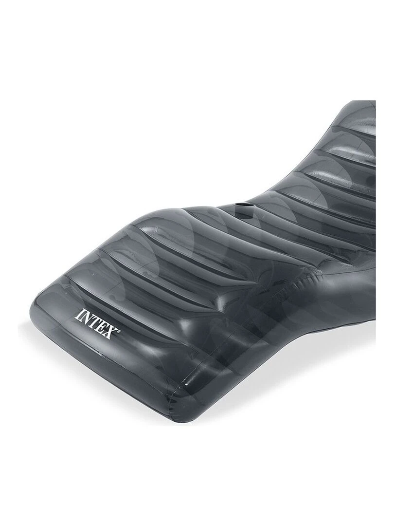 Fauteuil lounge piscine gonflable Carbone   Gris