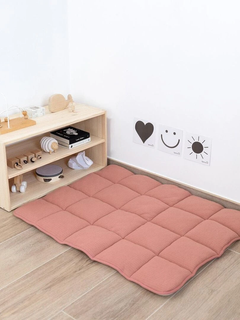 Bemini Tapis de parc et jeu Pady tetra jersey et jersey Parme