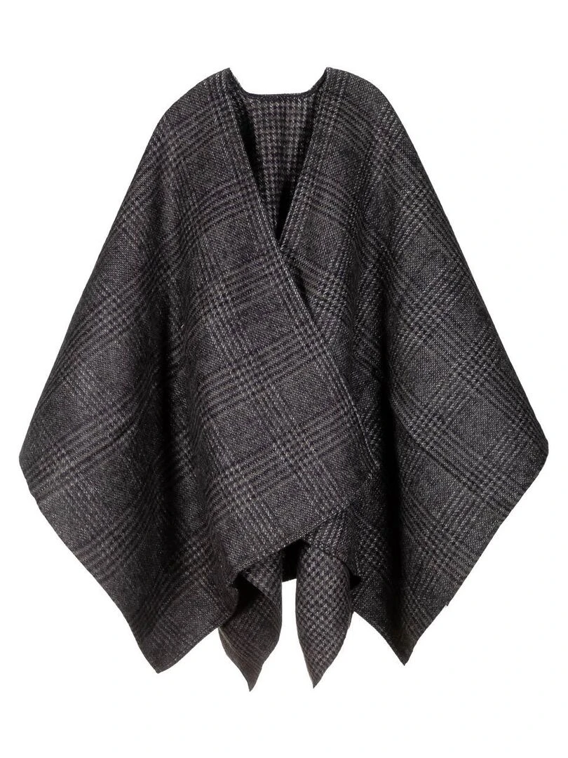 Poncho Dundee   Fabriqué en France   Noir