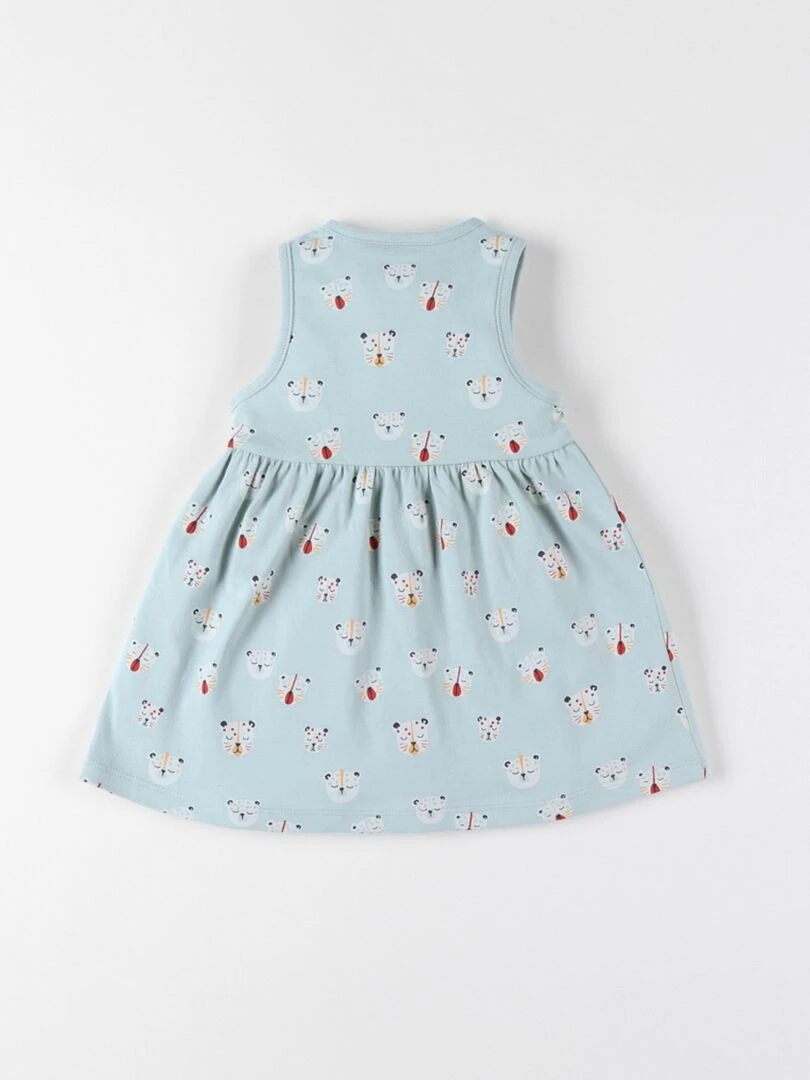Robe à imprimé tigre    Noukie's   Bleu