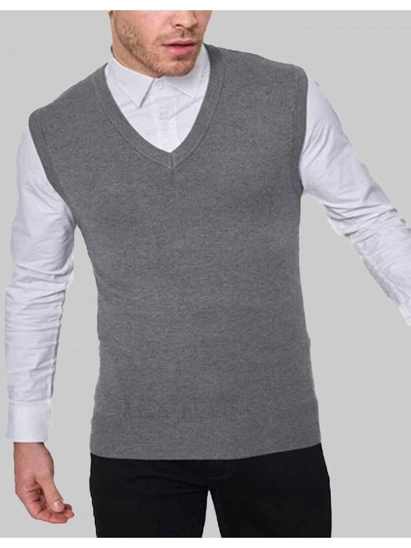 Pull debardeur Kebello Gris