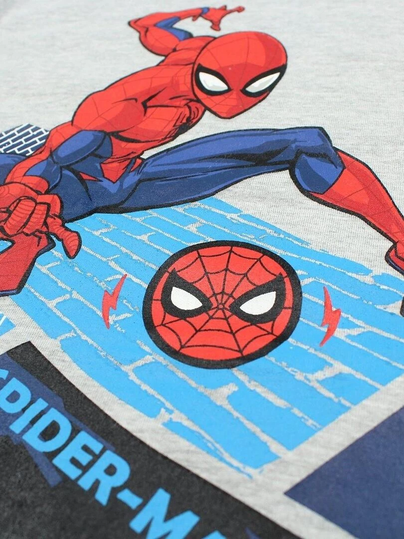 Avengers   Ensemble T shirt short garçon Imprimé Avengers   Bleu