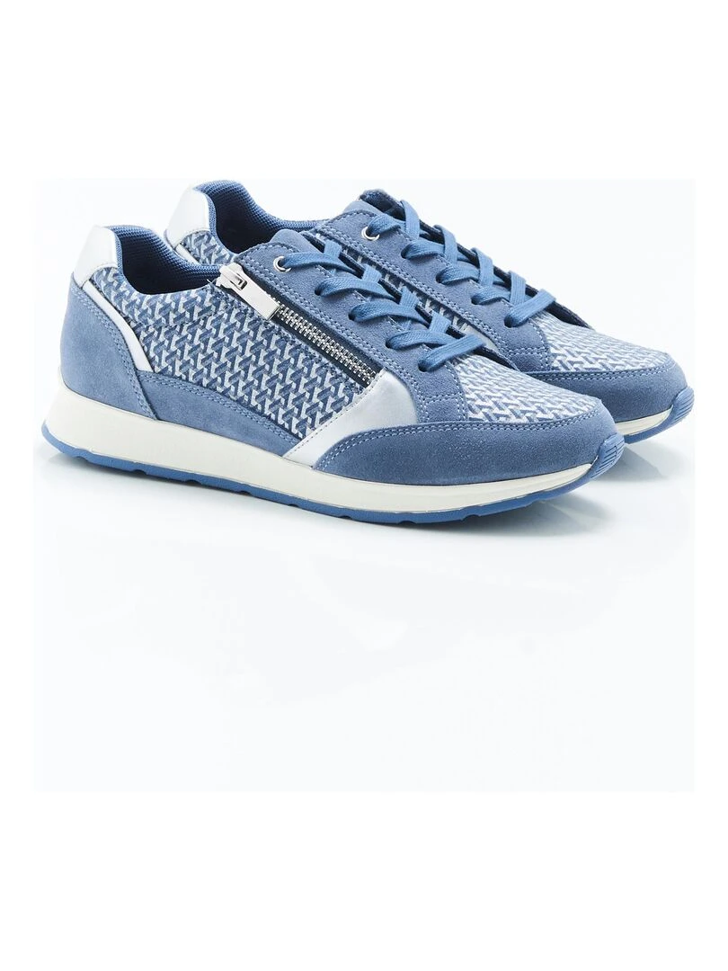 Baskets Amortyl Damart Bleu