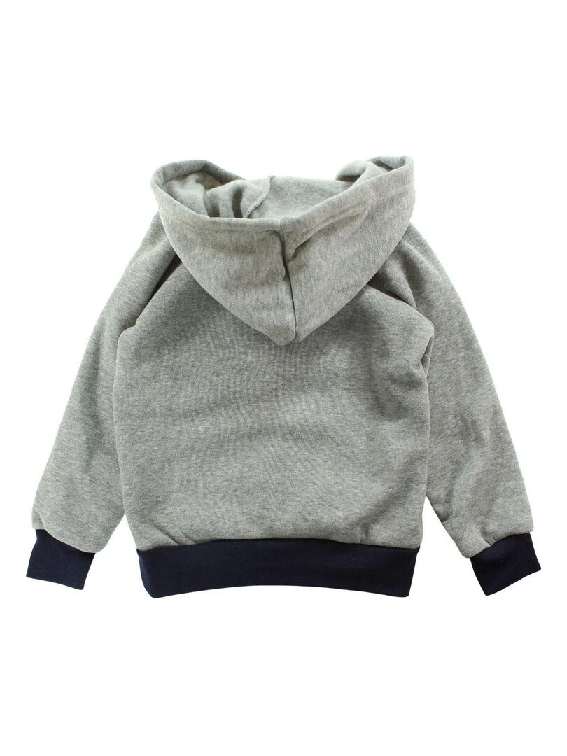 Disney Sweat garçon imprimé Naruto en coton Gris