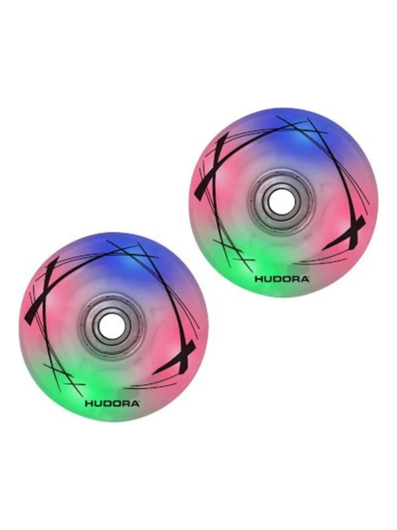 Roues de 2 LED  64mm x 22mm pour Inliner   N/A