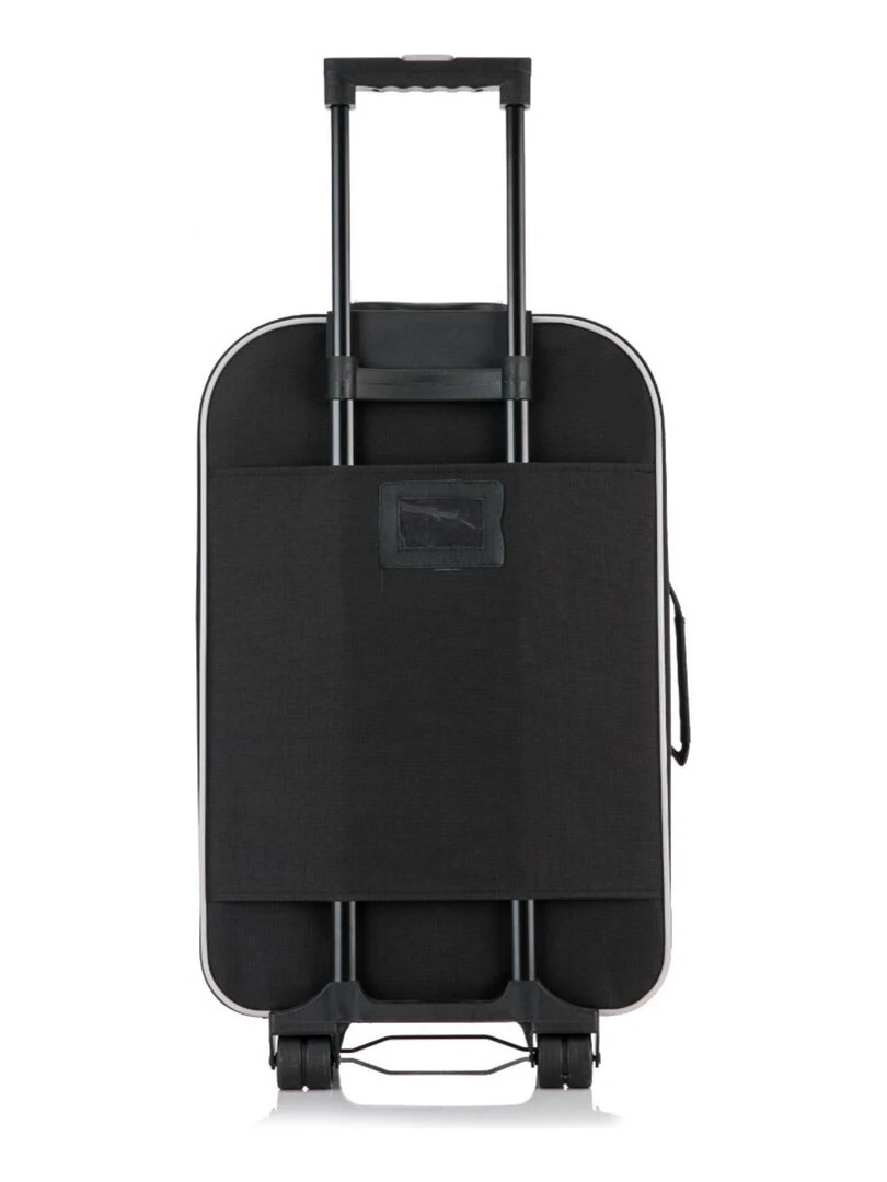 WAVE PARIS   Valise weekend POLYESTER LOIRE 65 cm   Noir