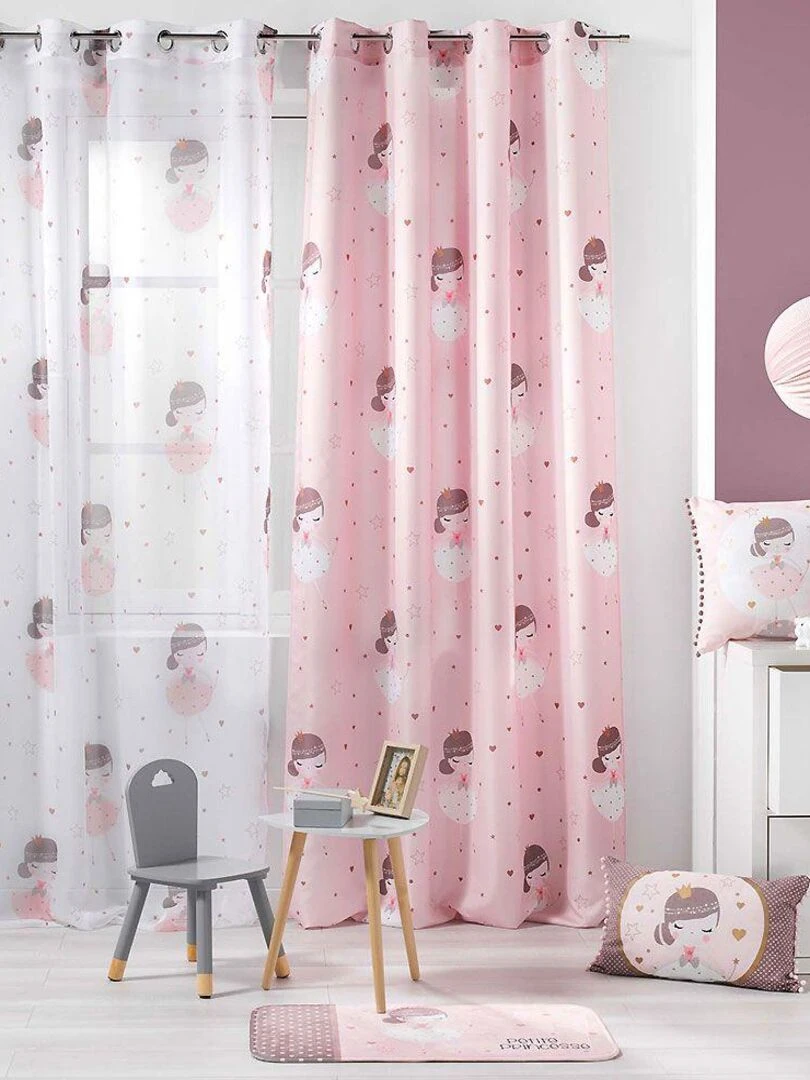 Coussin déco Petite Princesse   Rose