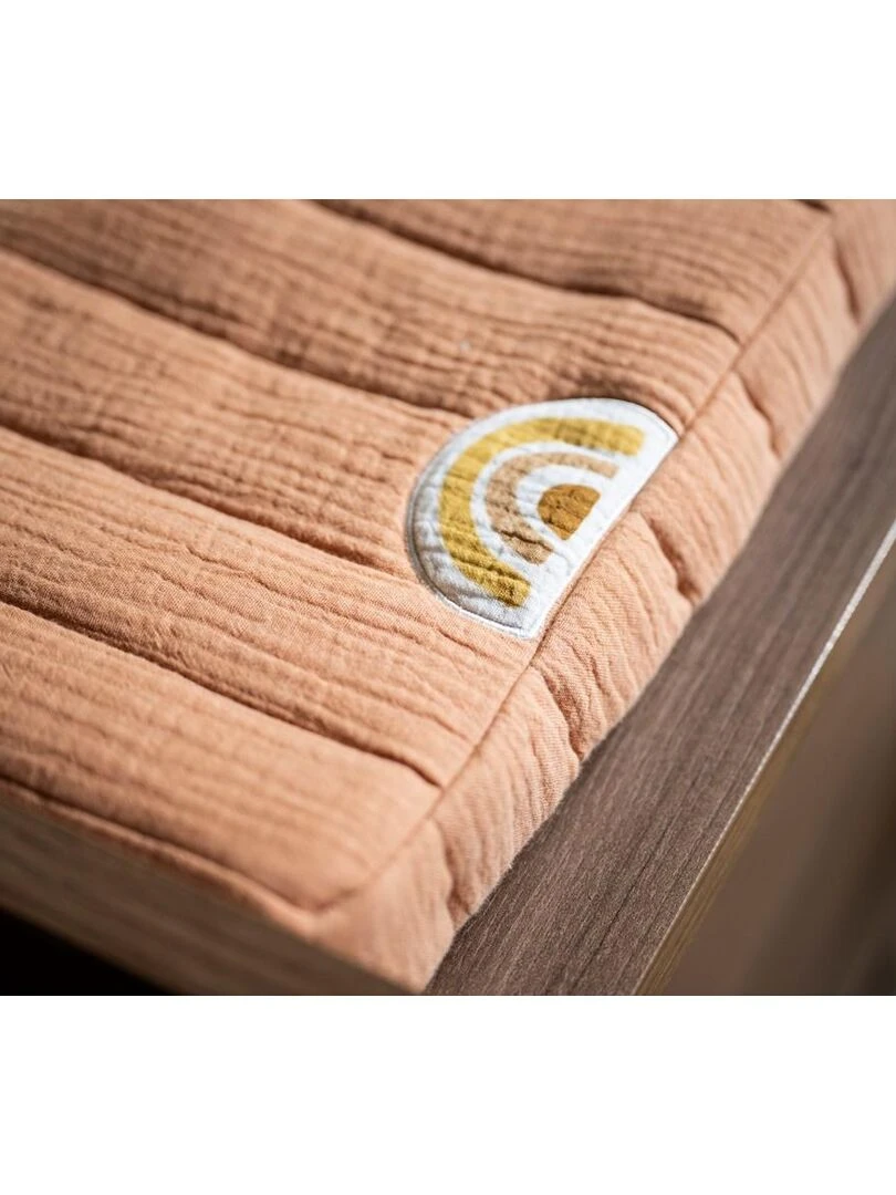 Matelas à langer 6x68x52cm et serviette coton Orange   SAUTHON   Orange
