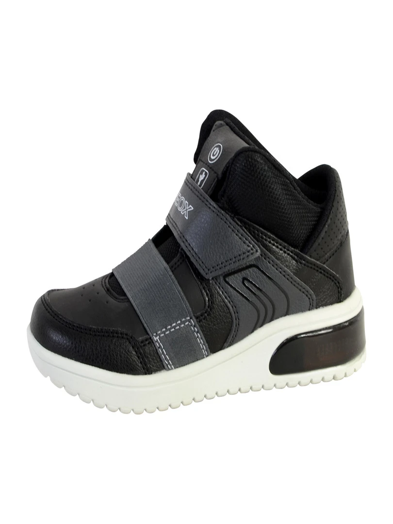 Basket Geox Enfant J Xled BA Noir