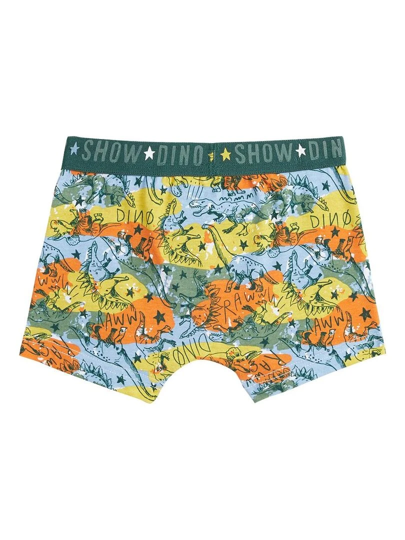 Lot de 2 boxers garçon Sully   Gris
