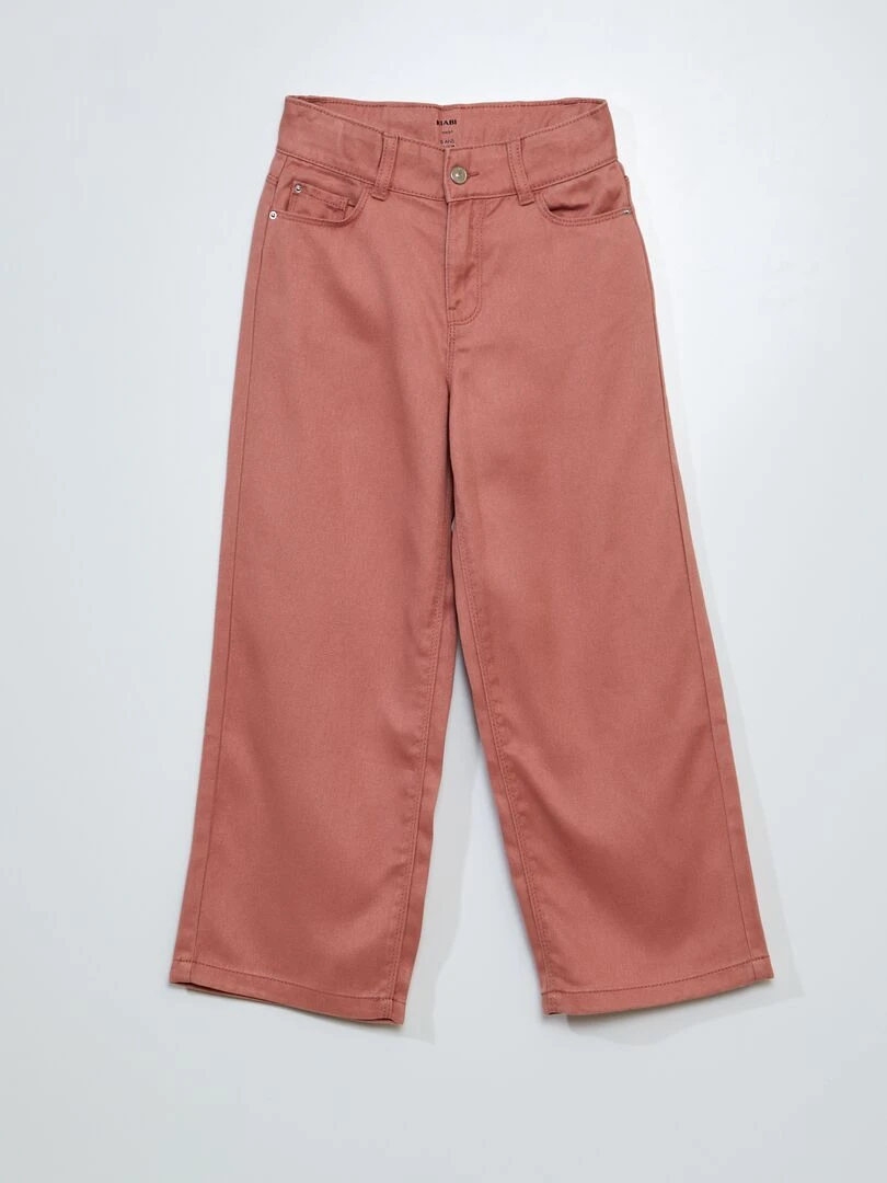 Pantalon large Rose