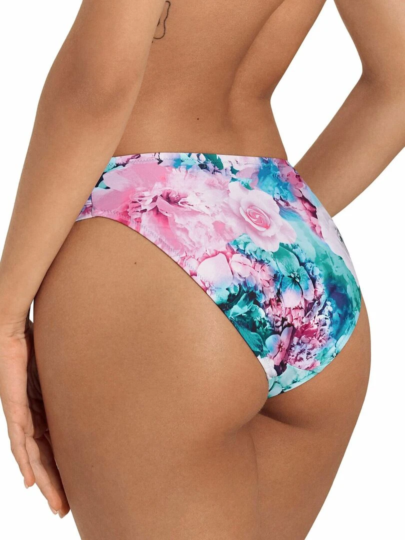 Bas maillot slip de bain taille haute Japan Bleu