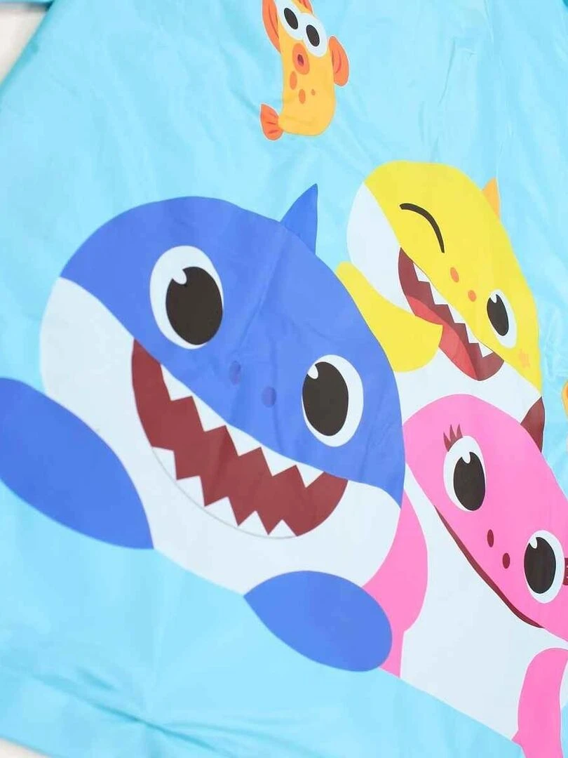 Disney   Impermeable fille imprimé Baby Shark   Bleu