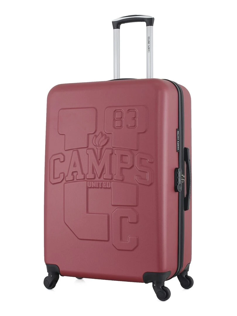 CAMPS UNITED   SET DE 3 VALISES ABS MASSACHUSETTS   Bordeaux