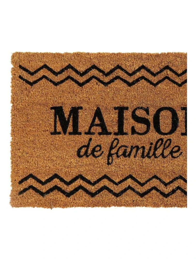 Paillasson Coco 40x60 cm Maison de famille   Marron