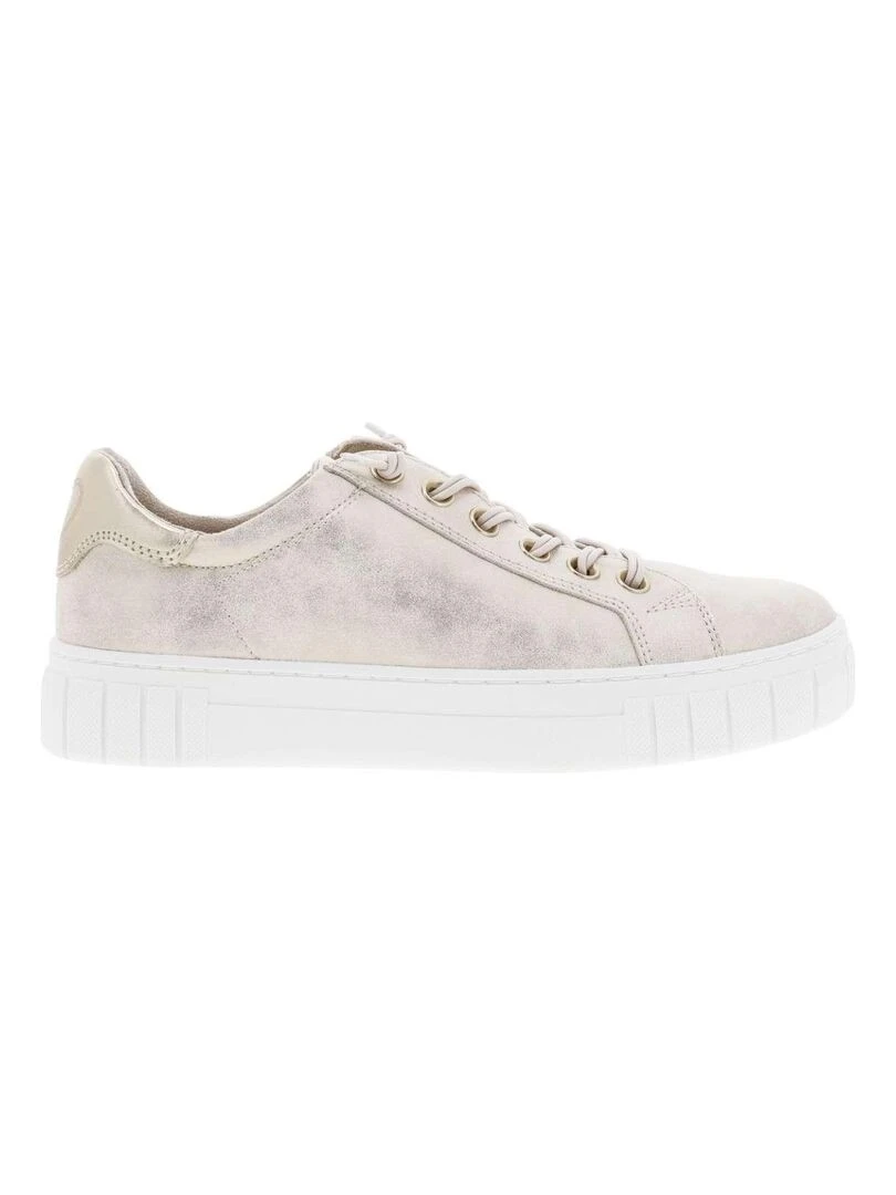 MARCO TOZZI Baskets basses plateforme Gris