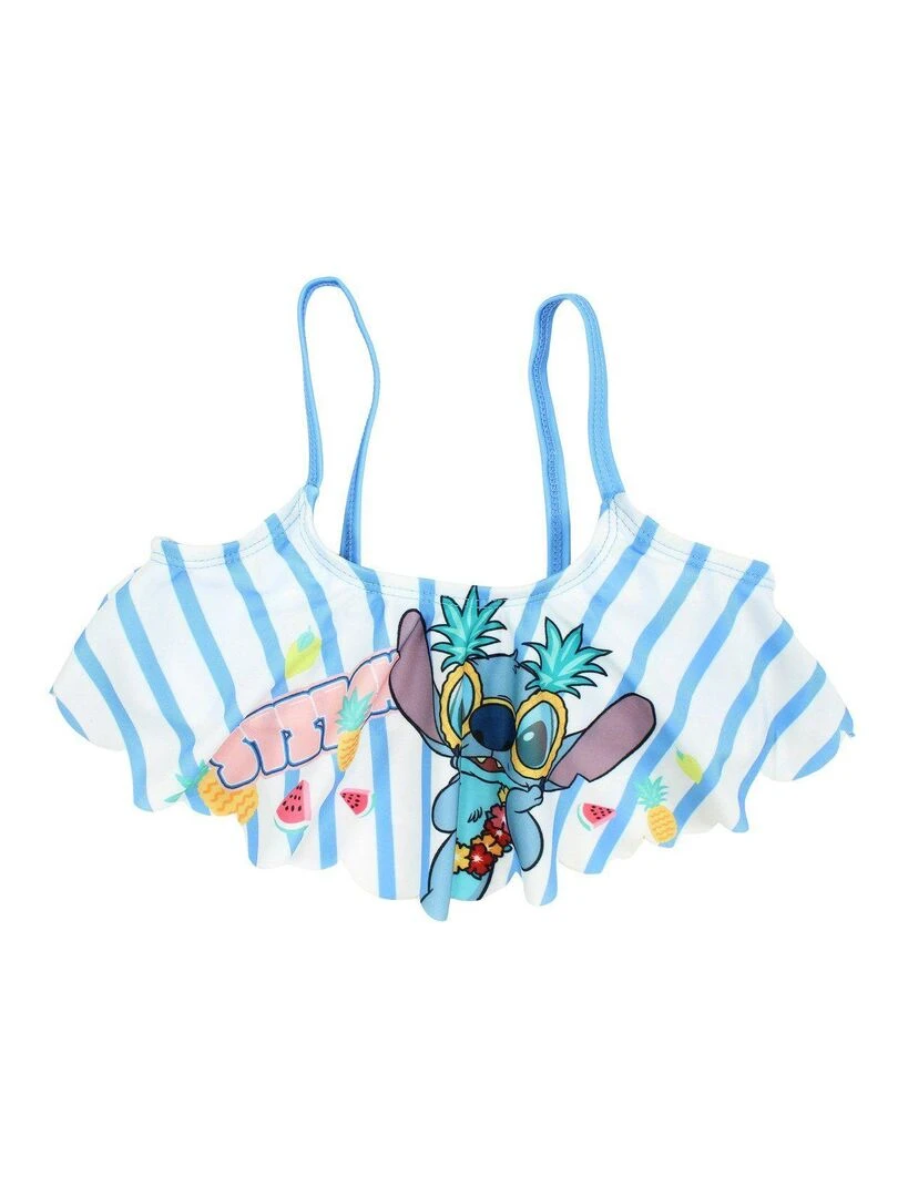 Disney Maillot De Bain fille imprimé Lilo Et Stitch Bleu