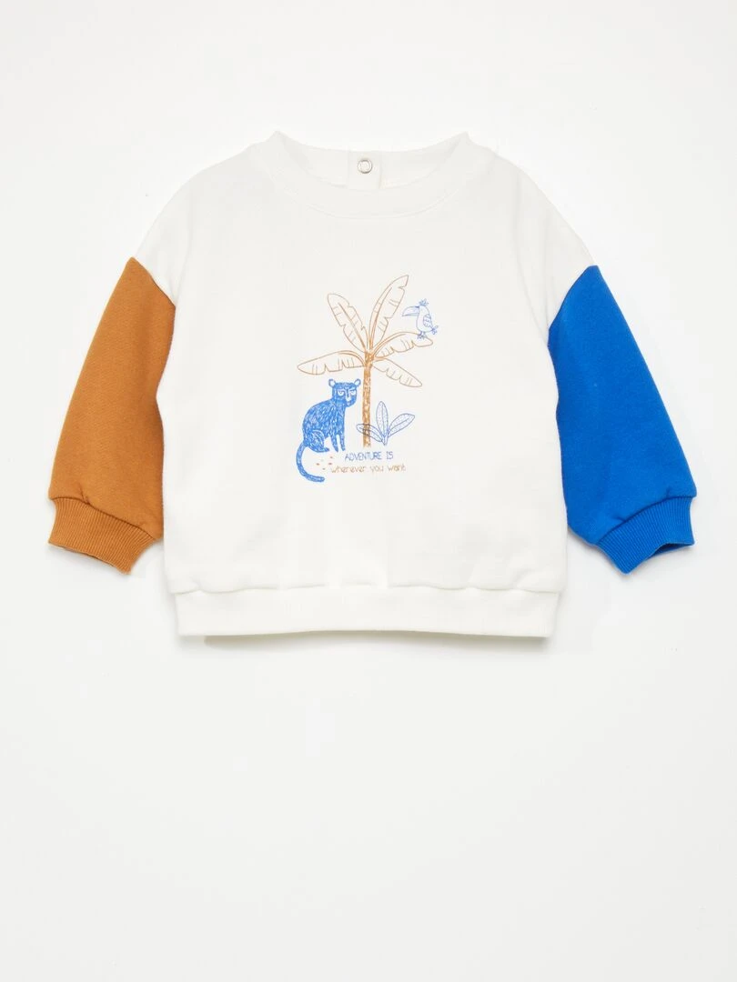 Ensemble pantalon + sweat   2 pièces   Multi