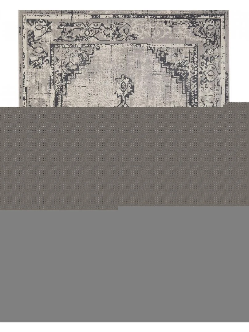 Tapis salon 160x230 NITOU 5 Ecru idéal pour le salon Ecru