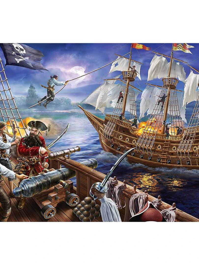 Puzzle 150 pièces : Aventures avec les pirates N/A