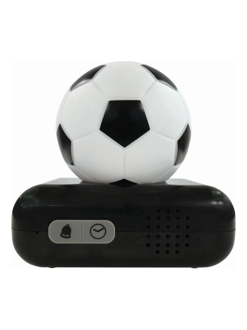 Réveil digital avec veilleuse lumineuse football en 3D et effets sonores   N/A