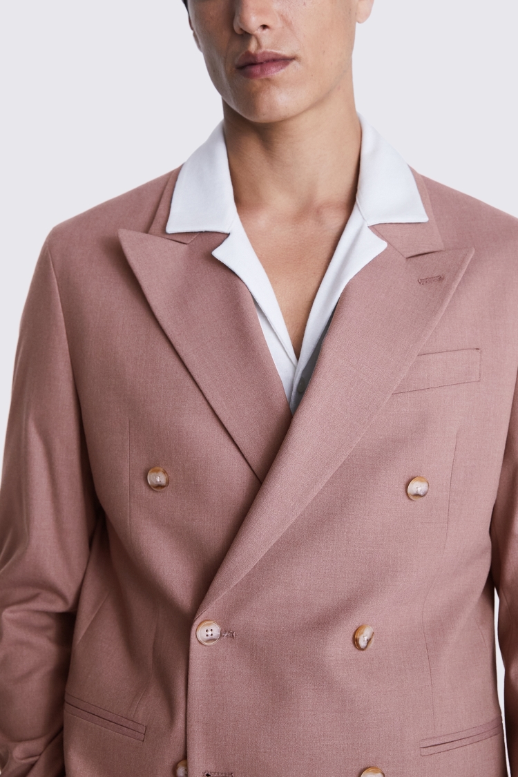Relaxed Fit Dusty Pink Flannel Jacket    Buy Online at Moss