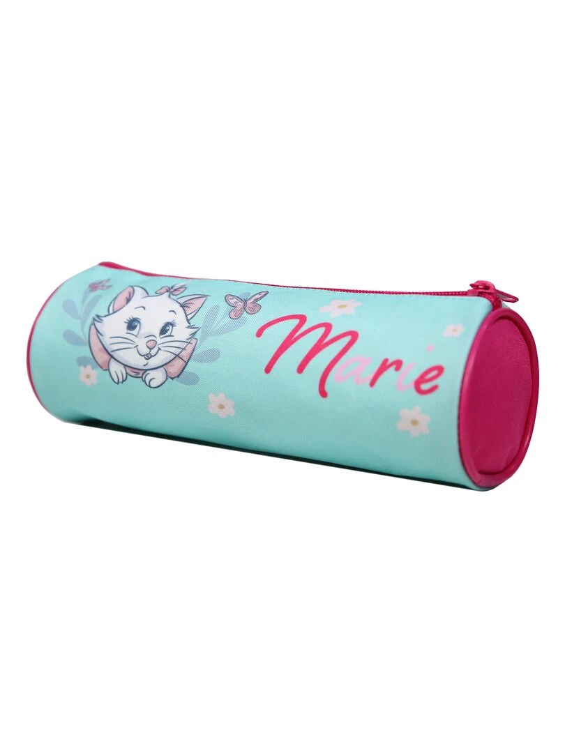 BAGTROTTER Trousse scolaire ronde Marie Verte Papillons Vert