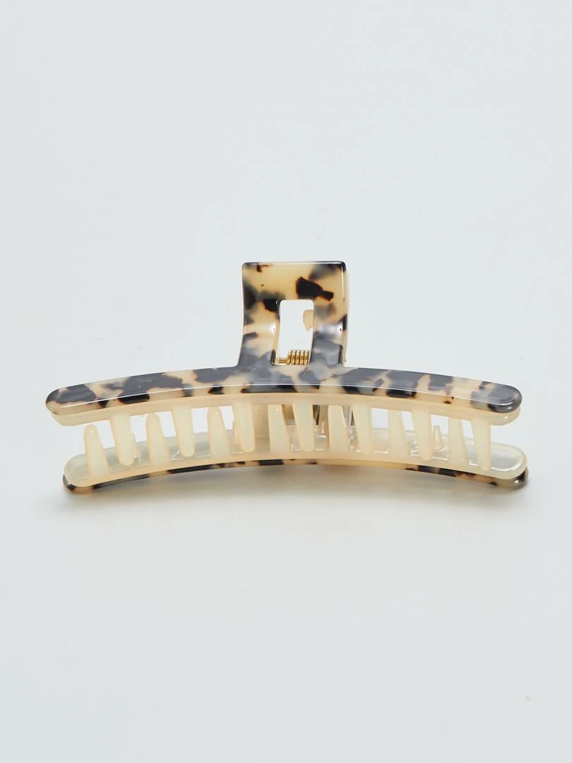 Pince crabe Beige/noir