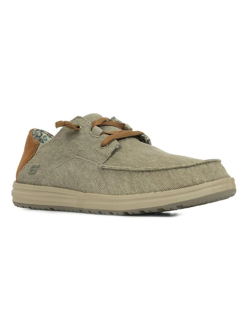 Baskets Skechers Melson Planon Marron