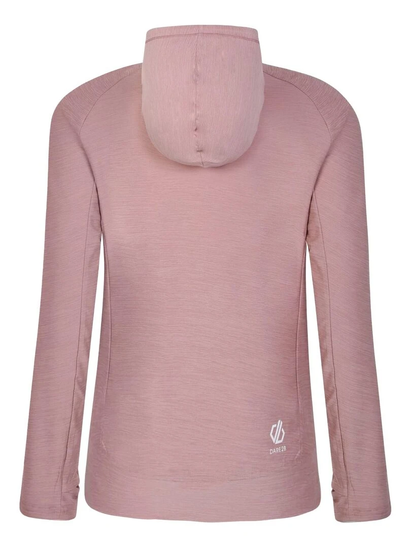 Dare 2B Sweat à capuche LAURA WHITMORE SPRINT CITY Rose clair