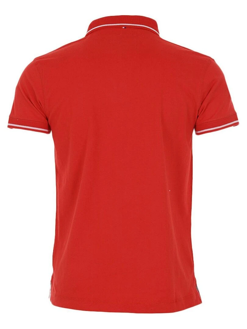 Polo manches courtes homme CAZRI VENT DU CAP Rouge