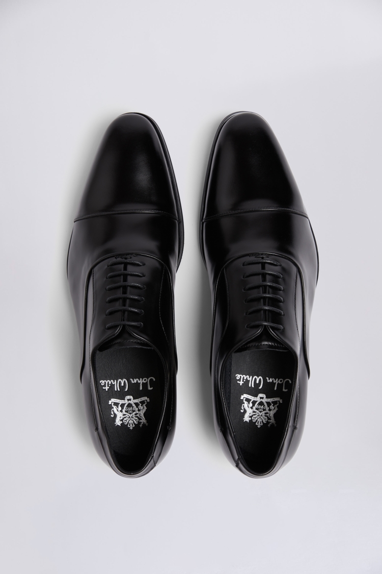 John White Guildhall Black Oxford Shoes Buy Online at Moss