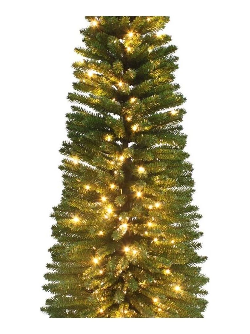 Sapin de Noel Artificiel Luxe Cypres avec leds   H150   secteur   Vert