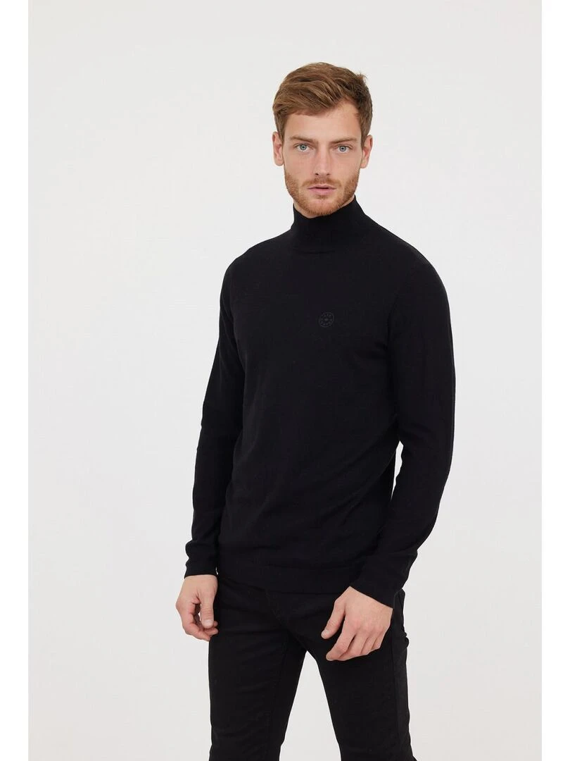Lee Cooper Pull manches longues coton regular CERIO Noir