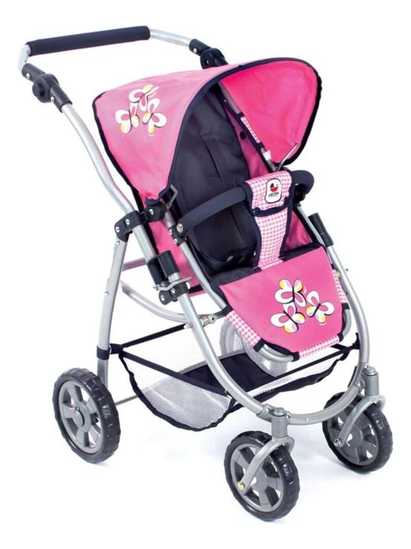 La poussette combinée 3 en 1 EMOTION "ALL IN"   Marine et rose.   N/A