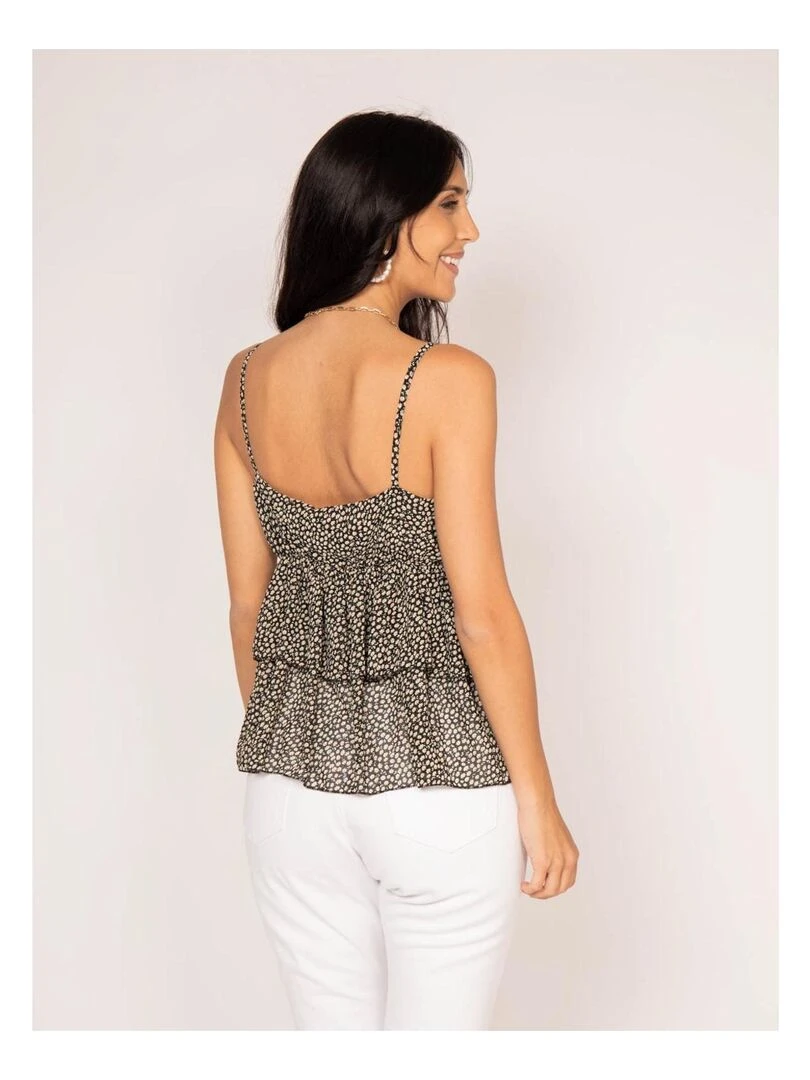 Top motifs FOSTINE Noir