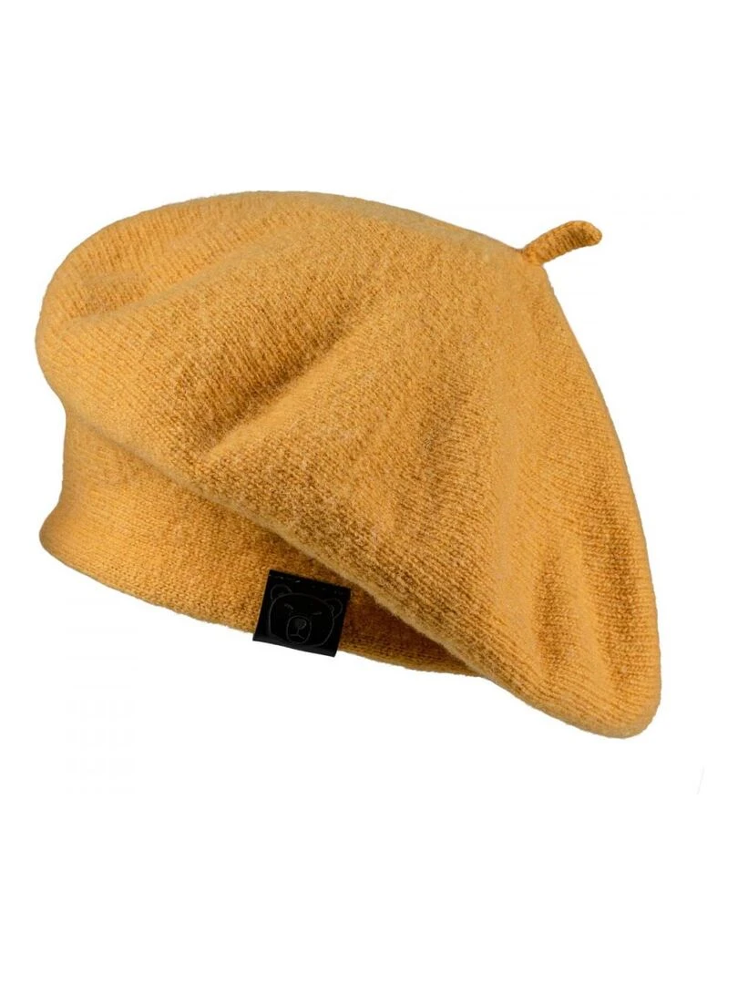 Béret Hella Fabriqué en Europe Moutarde