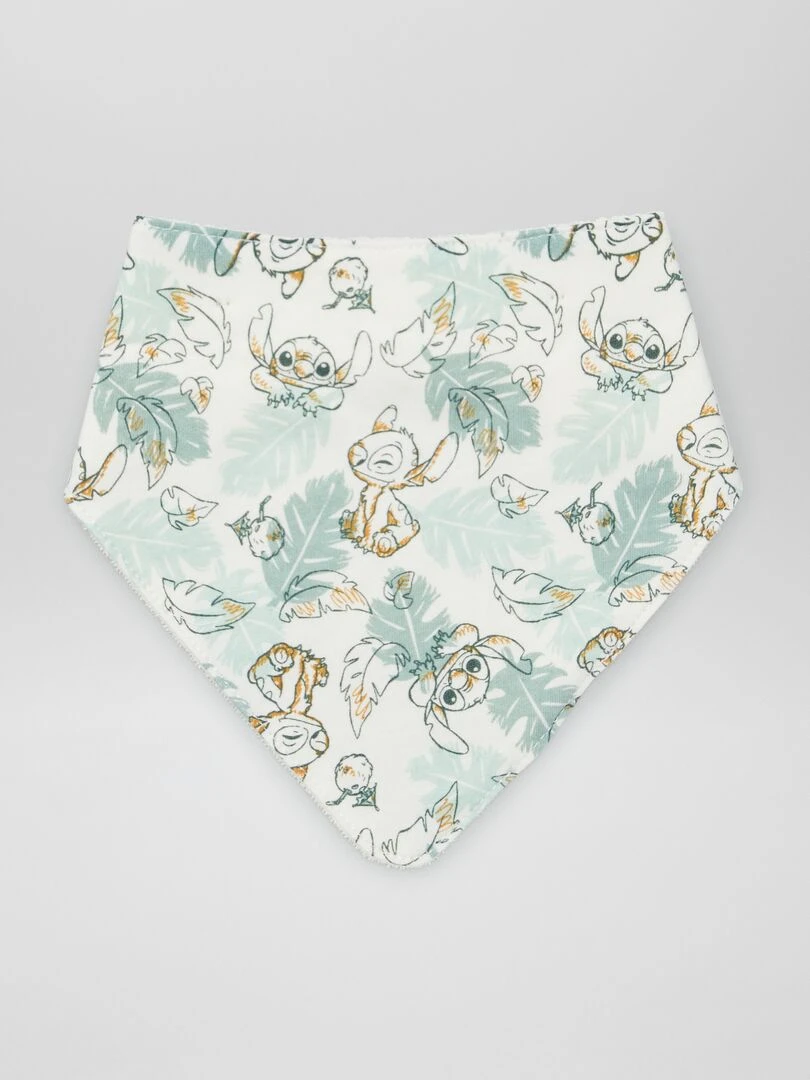 Lot de 3 bavoirs 'Stitch' Stitch