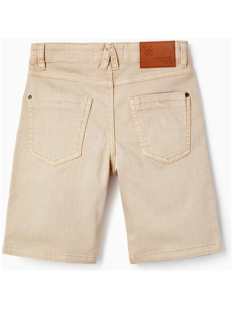 Shorts en sergé pour garçon 'Midi' SICILIAN DAYS Gris clair