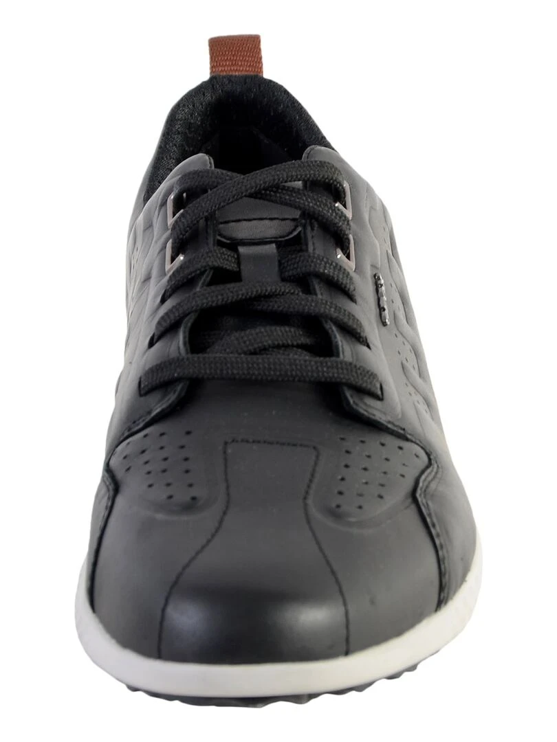 Basket Geox U Snake 2 B Smo.Lea+Tumb.Syn   Noir