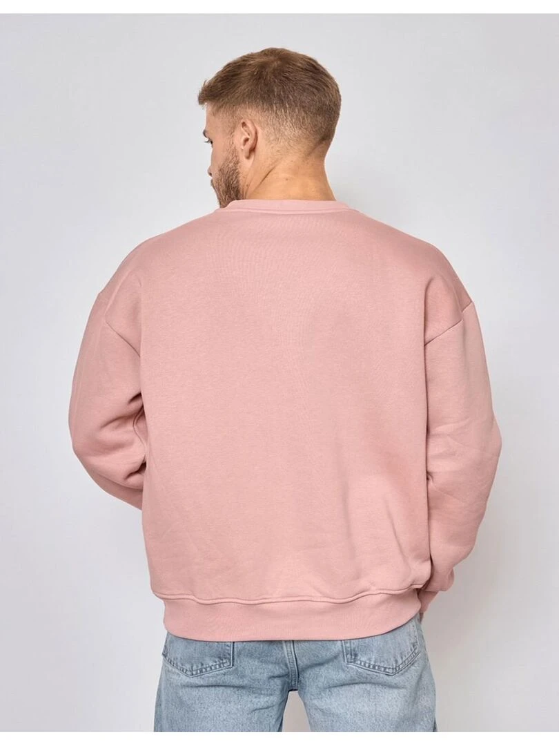Pull Col Rond Kebello   Rose