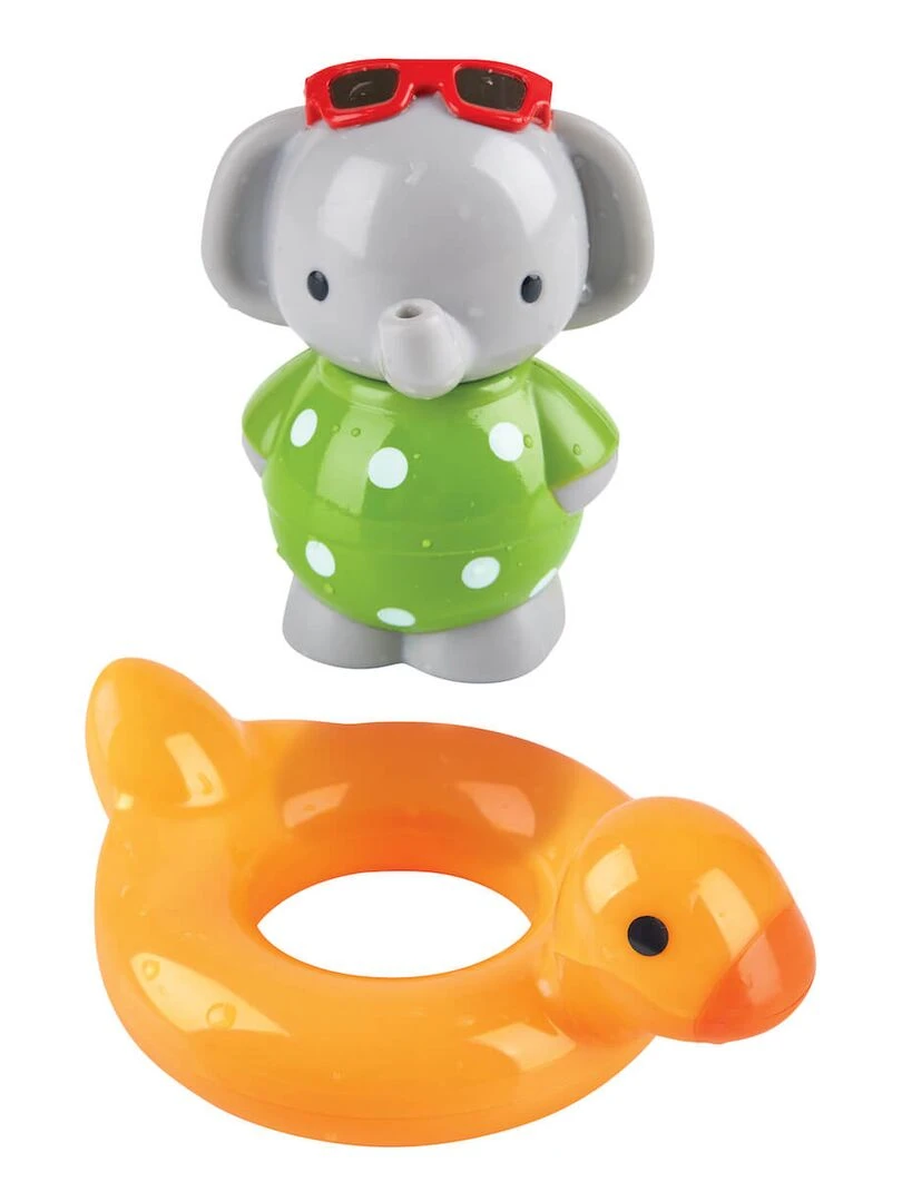 Jouet de bain éléphant SPIN SPLASH 'N Hape Multicolore