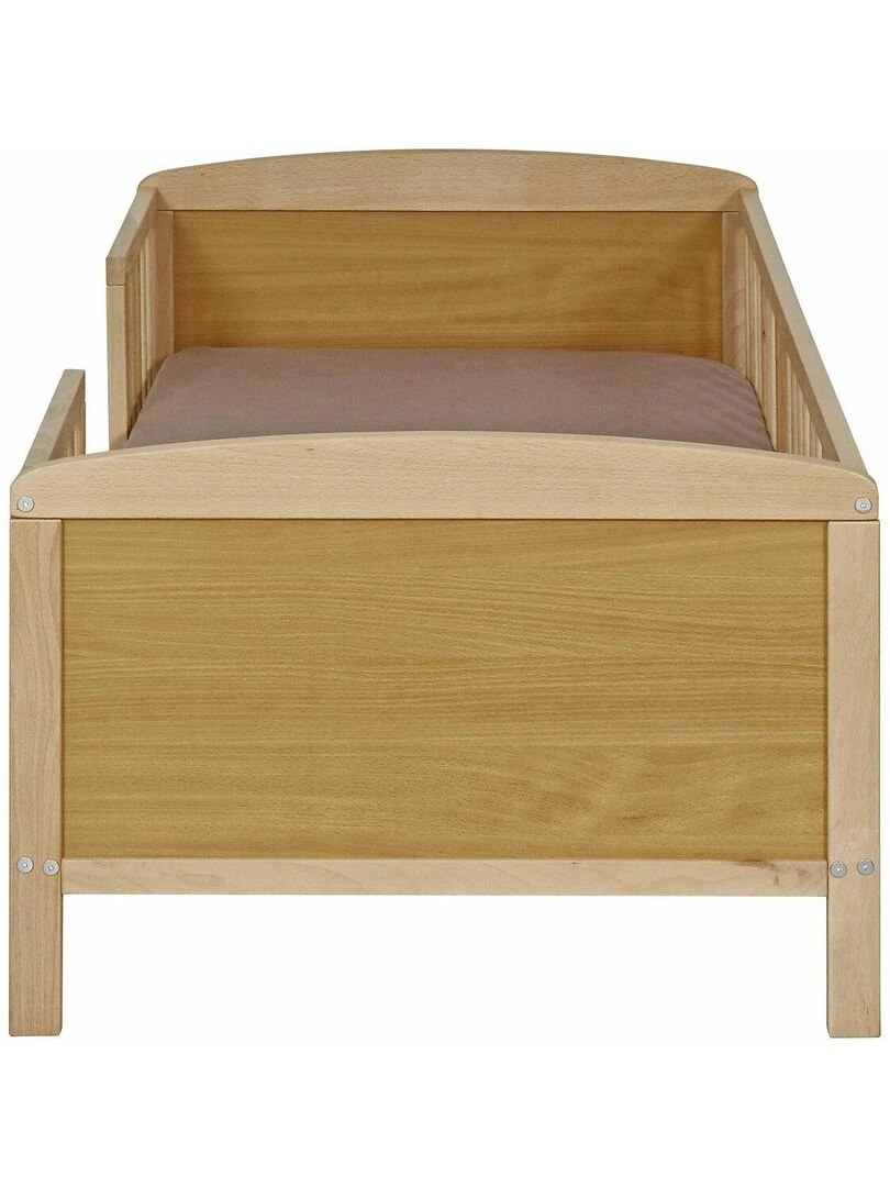 Lit enfant avec barrières Peyo   AKITEN RETAIL   Marron