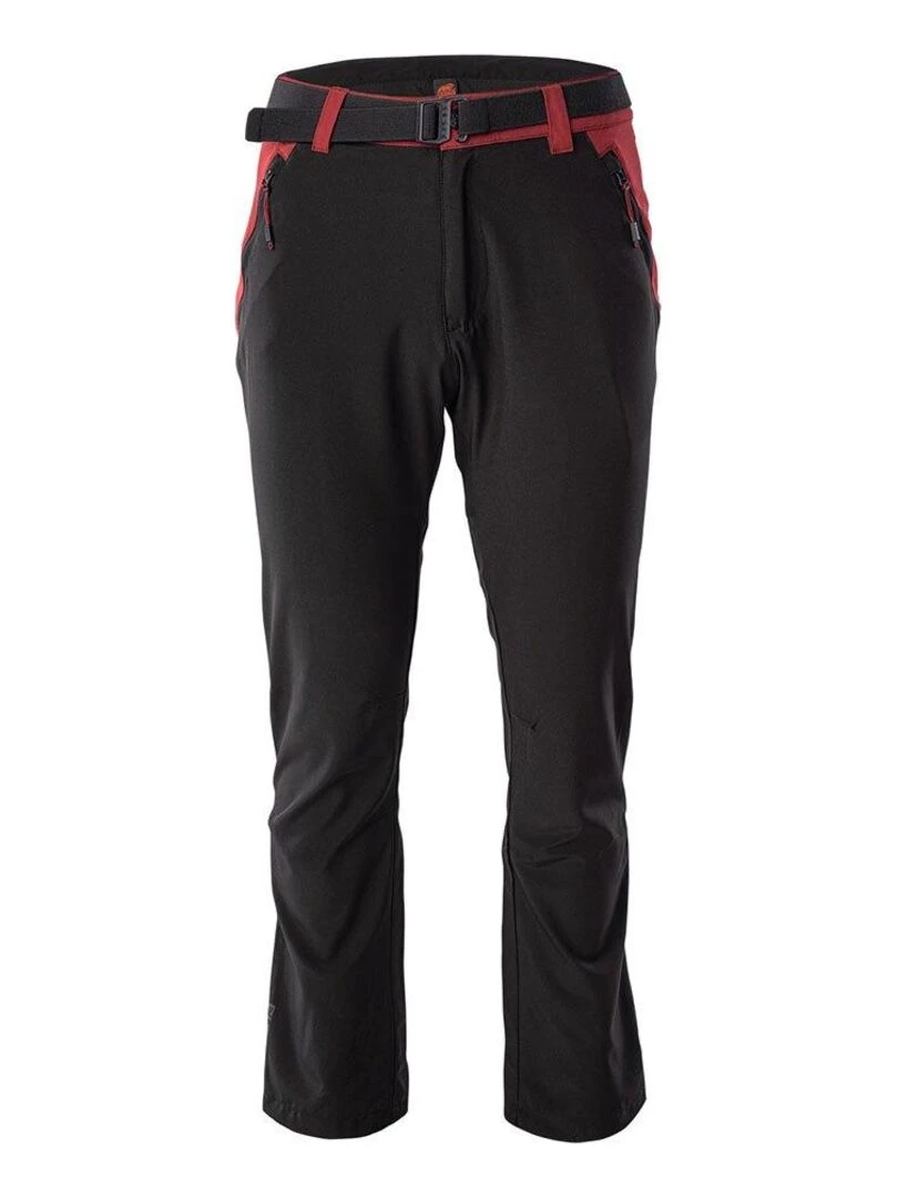 Iguana Pantalon de randonnée AVILO Noir Rouge