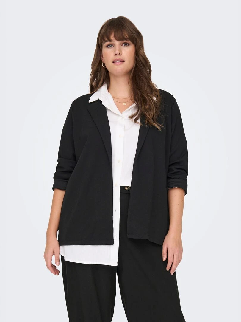 Veste de tailleur fluide 'Only Carmakoma' noir