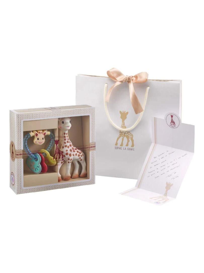 Coffret cadeau hochet coeur Sophie la Girafe Sophiesticated N/A