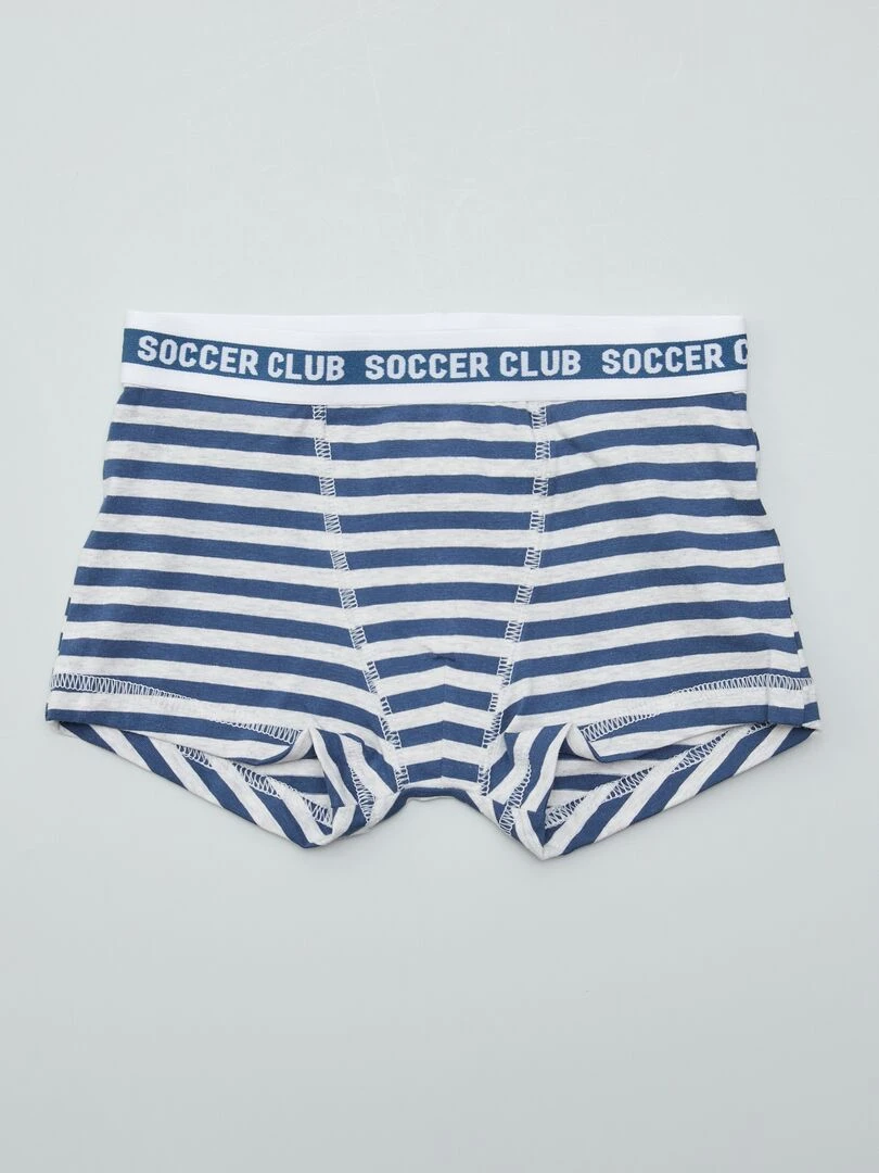 Lot de 3 boxers stretch   Gris