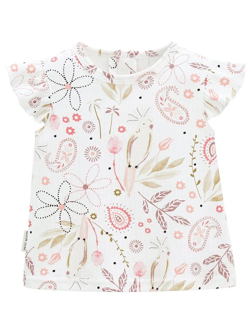 T shirt bébé Haapiti Rose