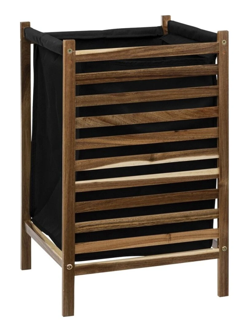 Panier à linge Blackacia Noir